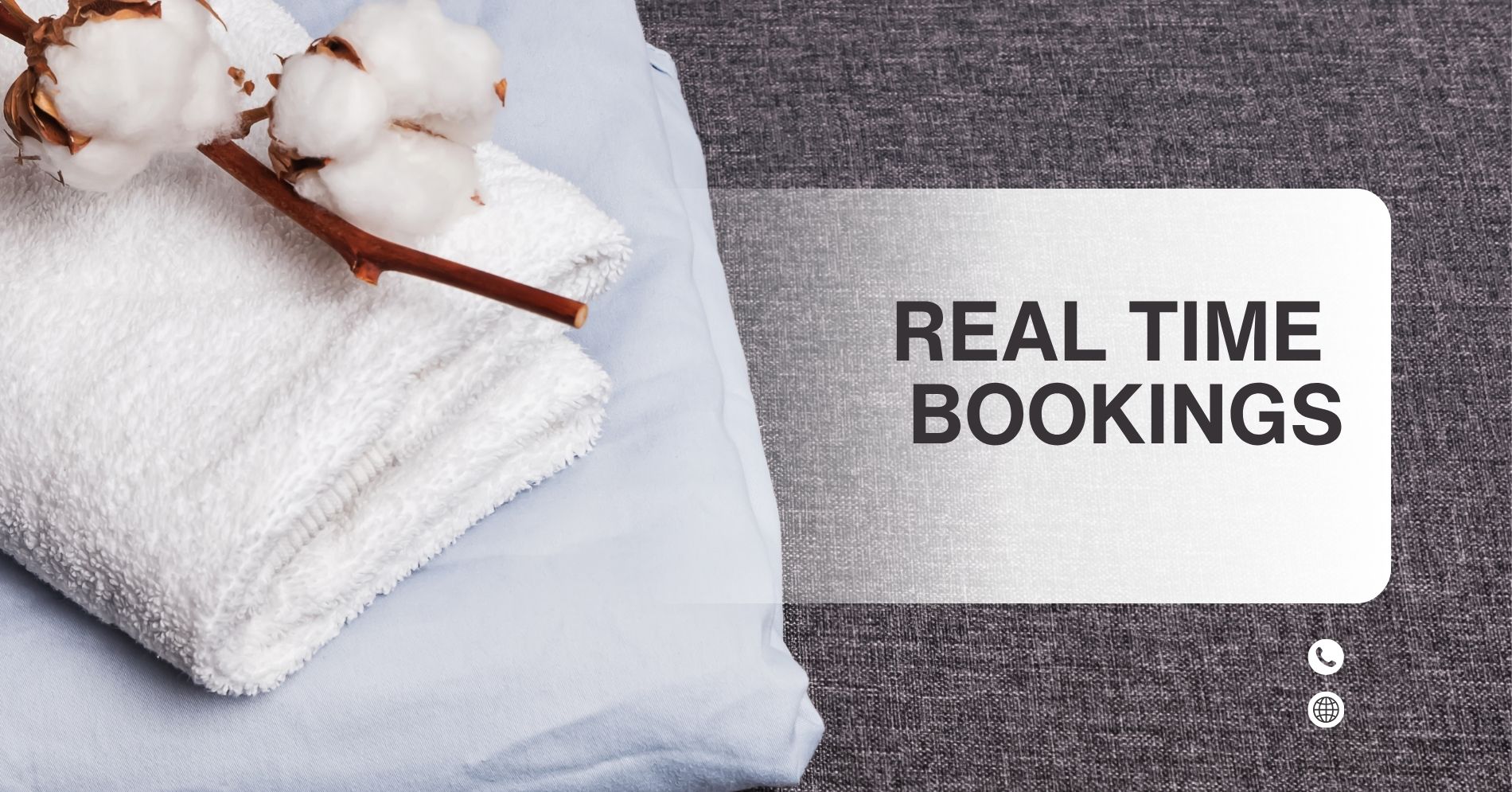Real-time room and therapist availability grid preventing spa double-bookings